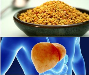 گرده گل و کبد چرب